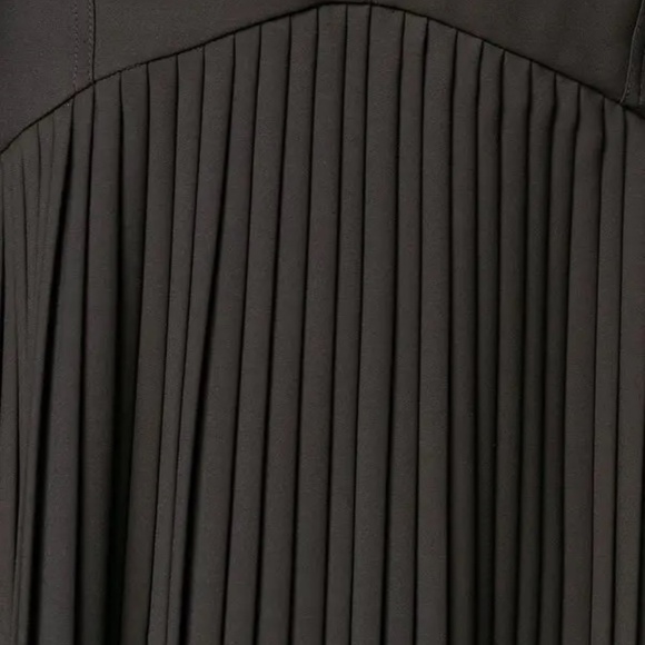 NWT Kenzo Paris Pleated Dress in Black, Women's Size XS / 34 - Picture 8 of 11